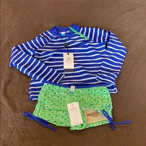 Girl’s Rashguard Set